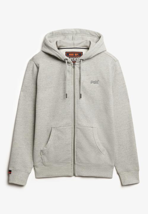 Actual product image Superdry Sweatjacke Casual Figurbetont Essential Logo Zip Hoodie (XXL)