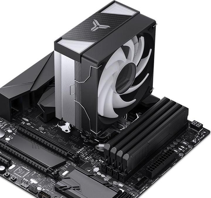 Actual product image Jonsbo CR-1000 V2 PRO ARGB - black (154 mm)