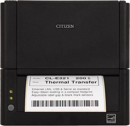 Actual product image Citizen CL-E321 LABEL PRINTER BLACK (203 dpi)
