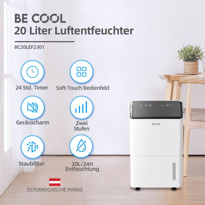 Produktbild Be Cool BC20LEF2301 (20 m², 20 l/24h)
