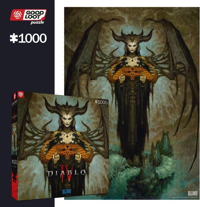 Actual product image Good Loot Diablo IV: Lilith - Puzzle (1000 pieces)