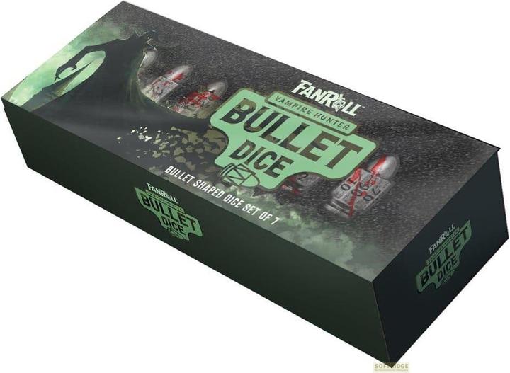 Produktbild FanRoll Resin Bullet Poly pack dés Vampire Hunter (7)
