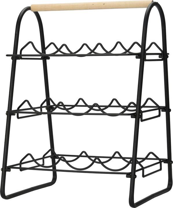 Casativo Bottle rack for 9 bottles (9 bottles, 33 x 29 x 46 cm)