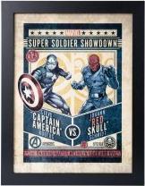 Image du produit GB Eye MARVEL - Captain America VS Crane Rouge - Impression collector '30x40cm