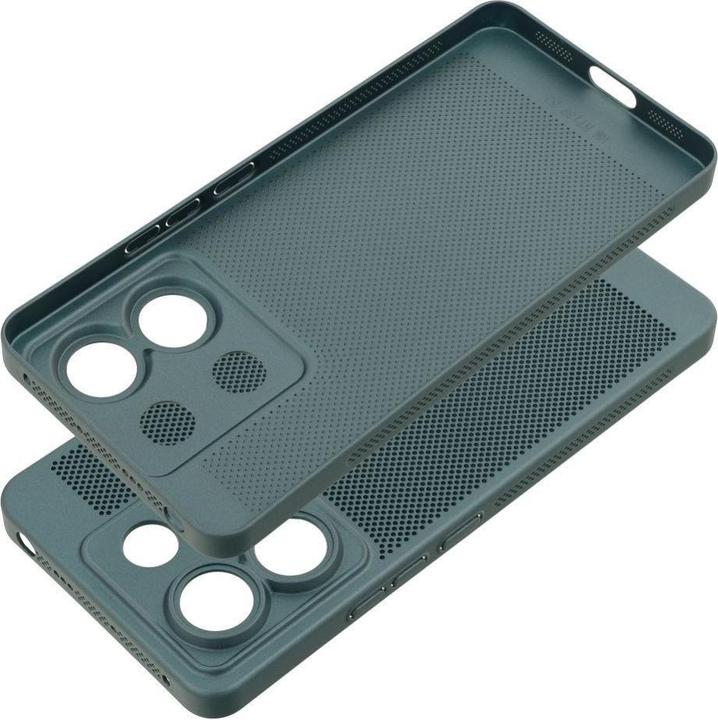 Productafbeelding OEM Back panel cover BREEZY case for XIAOMI Redmi Note 13 Pro 5G green (Xiaomi Redmi Note 13 Pro 5G)