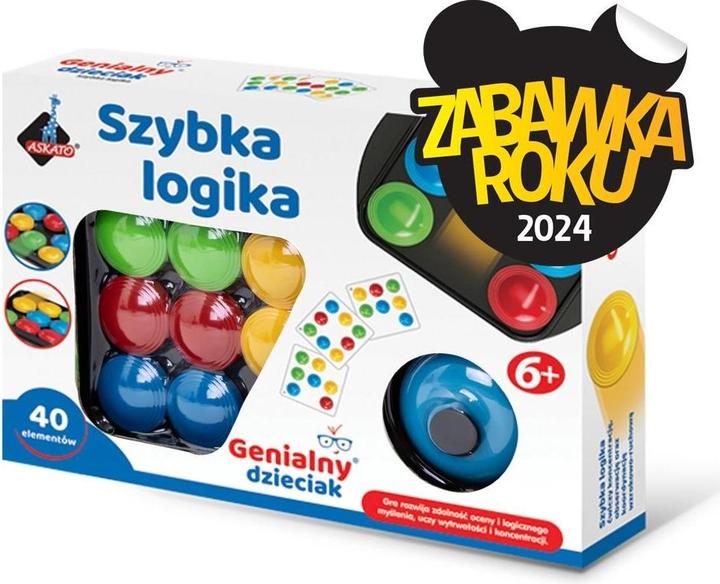 Askato Genialny dzieciak Szybka logika 117935 (Polacco)