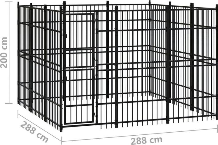 Actual product image vidaXL Sancho (Dog kennel)
