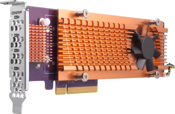 Actual product image QNAP DUAL M.2 22110/2280 SATA SSD
