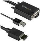 Actual product image StarTech .com 3 m (9.8 ft) VGA to HDMI Adapter Cable with USB Audio (3 m)