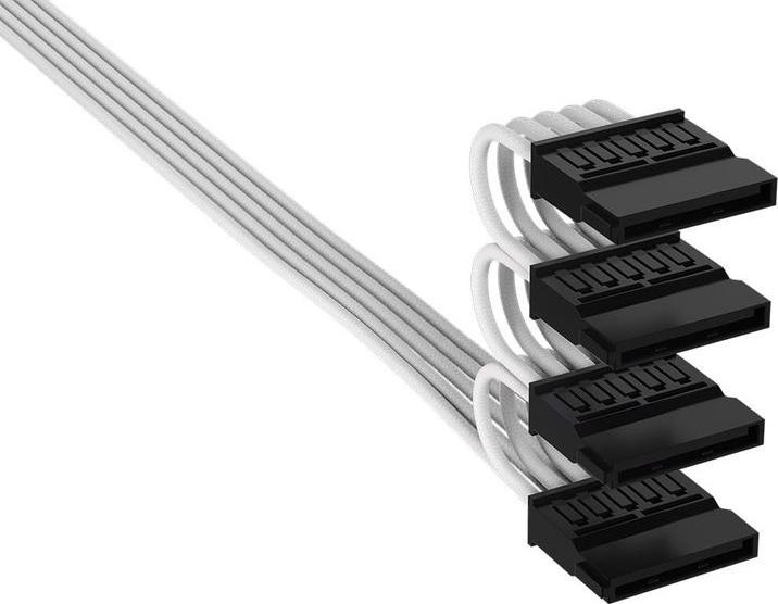 Image du produit Corsair Stromkabel SATA Power Weiss, 16 cm (16 cm, SATA)