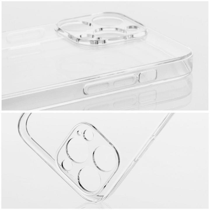 Actual product image OEM Back panel cover CLEAR Case 2 mm for SAMSUNG A55 5G (camera protection) transparent (Samsung Galaxy A55)