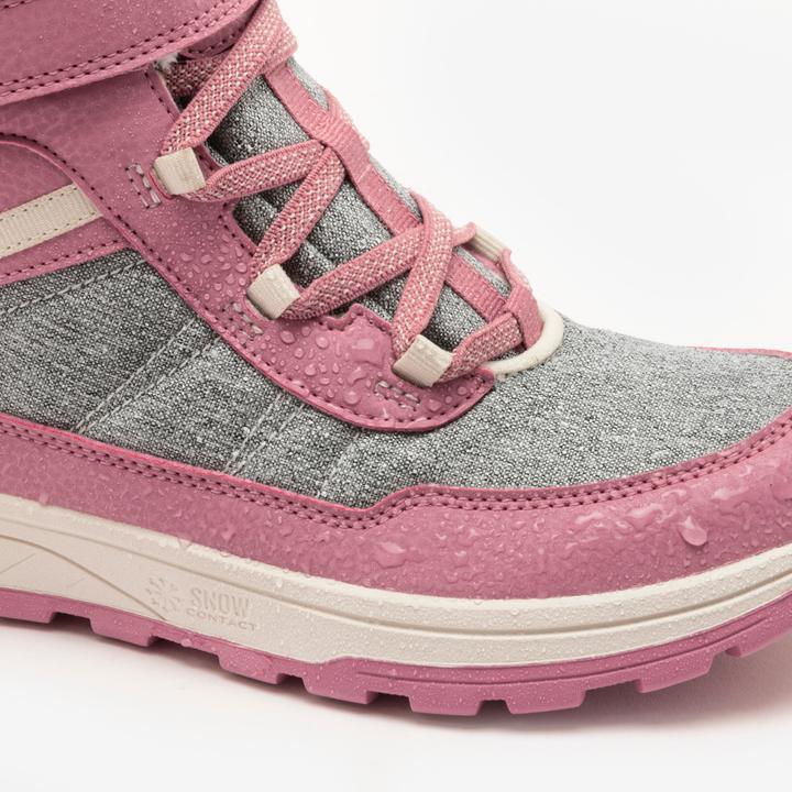 Produktbild Quechua Winterschuhe Kinder Gr. 24–38 Synthetik Winterwandern warm - SH500 rosa (30)