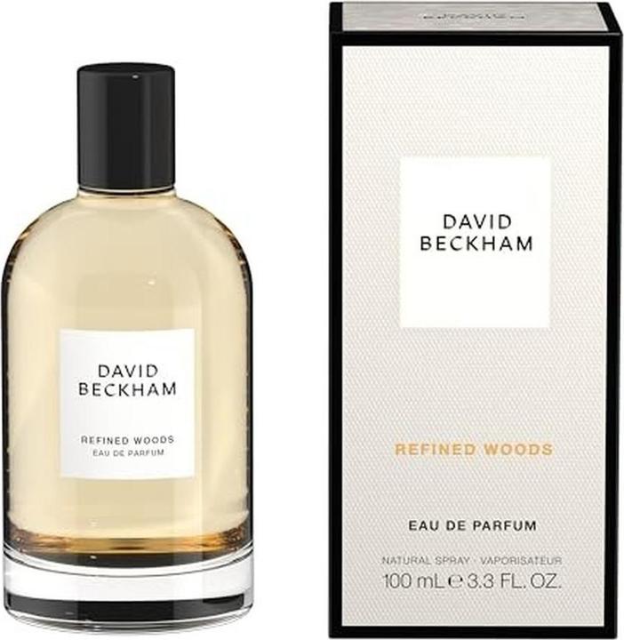Actual product image David Beckham Collection Refined Woods Eau De Parfum for Men 100ml (Eau de parfum, 100 ml)