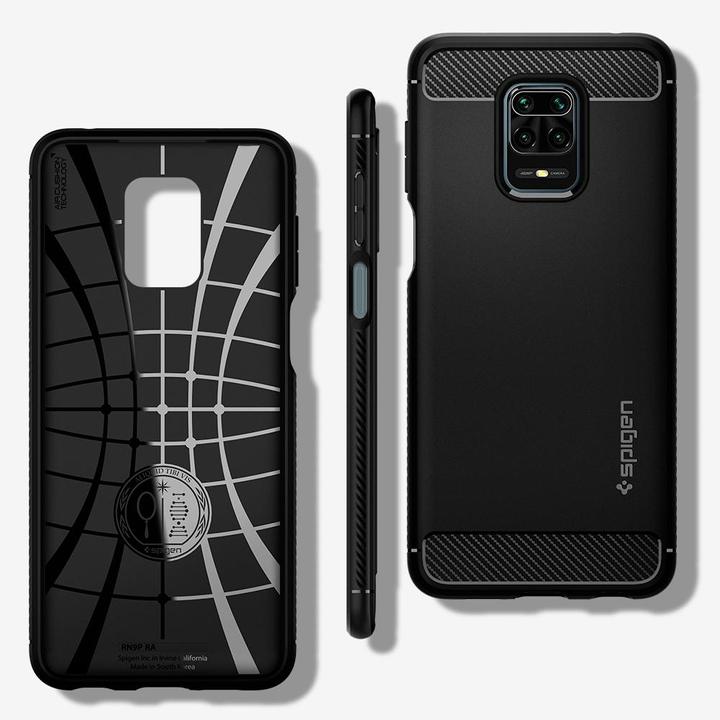 Actual product image Spigen Tough Armor (Xiaomi Redmi Note 9S, Xiaomi Redmi Note 9 Pro Max)