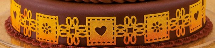 Actual product image Martellato Borders mat - memory tape