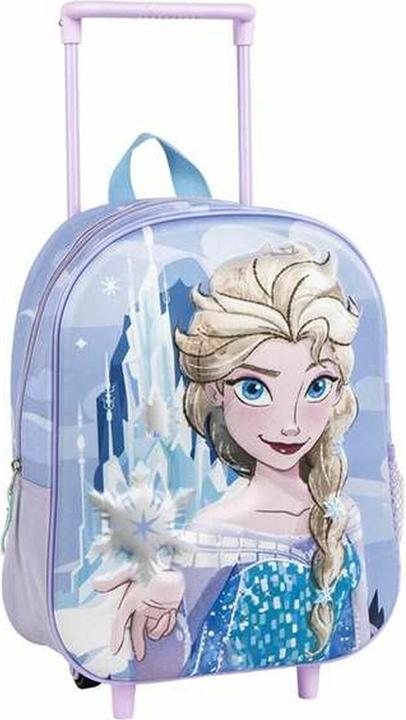 Actual product image Cerda Schulrucksack 3D mit Rädern Frozen Blau Lila 25,0 x 31,0 x 10,0 cm