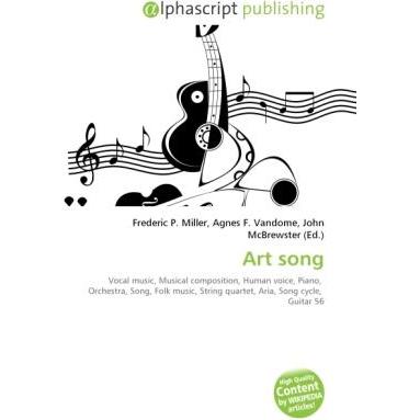 Art song, Fachbücher