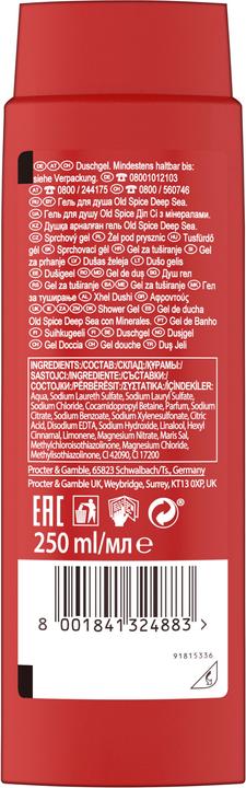 Produktbild Old Spice Deep Sea Duschgel | 250 ml (250 ml)