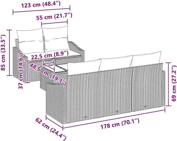 Produktbild vidaXL Cillian