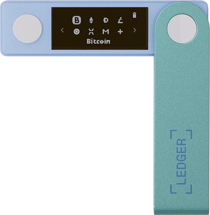 Produktbild Ledger Nano X Pastel Green (Litecoin, Bitcoin, Cardano, Ether, Dogecoin, TRON, Ethereum Classic, Monero, Ripple, Bitcoin Cash, Stellar)