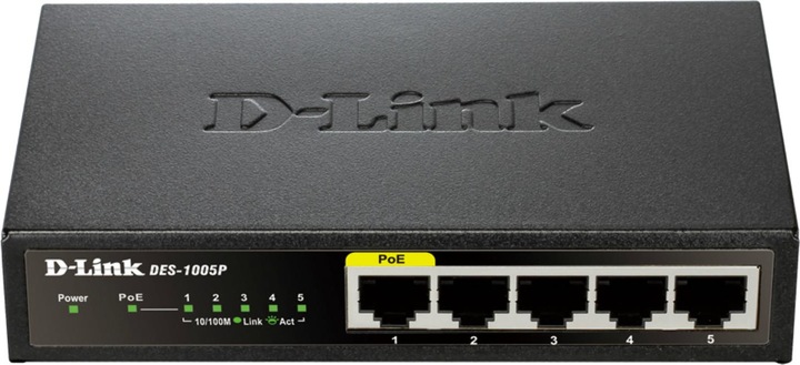 Produktbild D-Link Des-1005p (5 Ports)