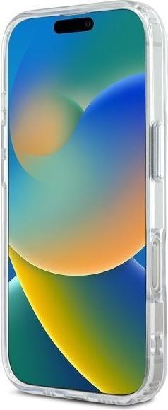 Actual product image Karl Lagerfeld KLHMP16XHLSKCH iPhone 16 Pro Max 6.9" biały/white hardcase IML Metal Karl&Choupette H (Apple iPhone 16 Pro Max)