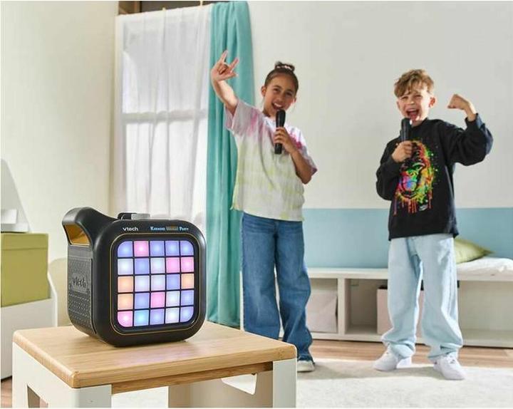 Produktbild VTech Bluetooth Lautsprecher mit Karaoke Mikrofon Duo Golden edition