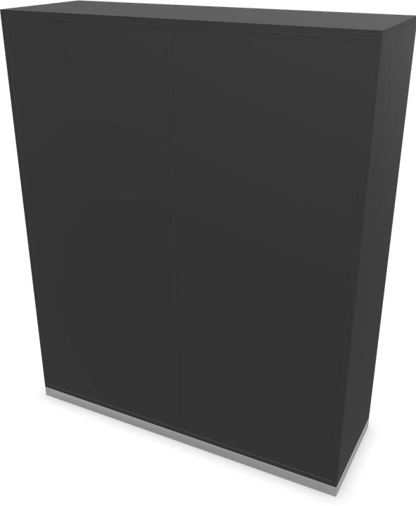 Actual product image Narbutas Choice sliding door cabinet (120 x 40 x 146.5 cm)