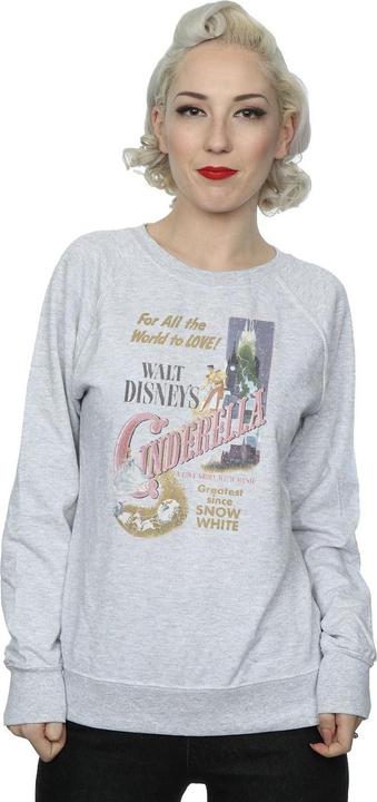 Actual product image Cinderella Womens/Ladies Poster Sweatshirt (S)