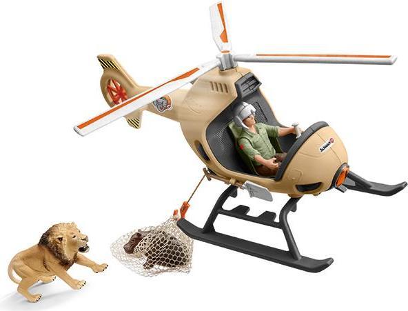 Productafbeelding Schleich Reddingshelikopter voor dieren