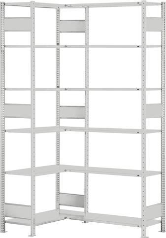 Image du produit Schulte Lagertechnik Système enfichable Étagère d'angle MULTIplus150