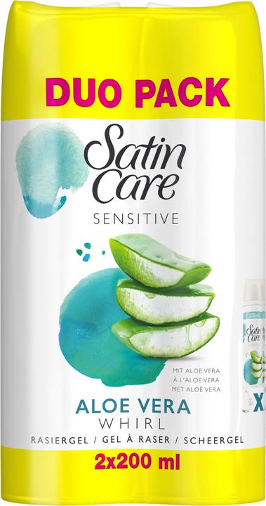 Produktbild Gillette Satin Care Aloe Vera (400 ml, Rasiergel)