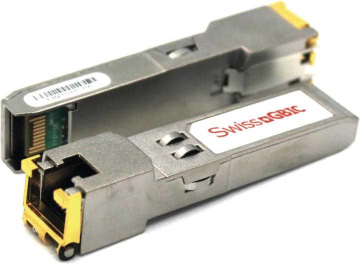Actual product image SwissGBIC SFP 10Gb RJ45 30m 407-BBWL