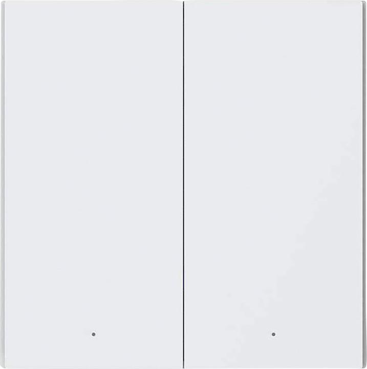 Image du produit Aqara Interrupteur mural intelligent H1 Blanc avec neutre, double rocker (Zigbee)