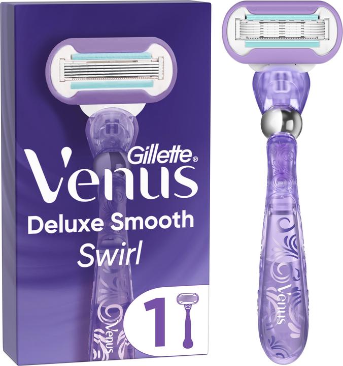 Produktbild Gillette Venus Venus Swirl Rasierer mit 1 Rasierklinge