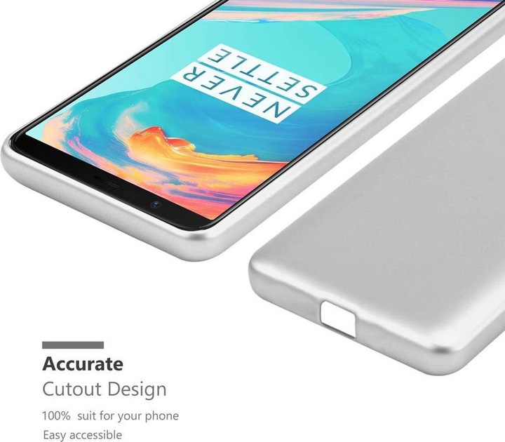 Produktbild Cadorabo TPU Matt Metallic Cover (OnePlus 5T)