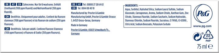 Actual product image Oral-B Gum & Enamel Repair (75 ml)