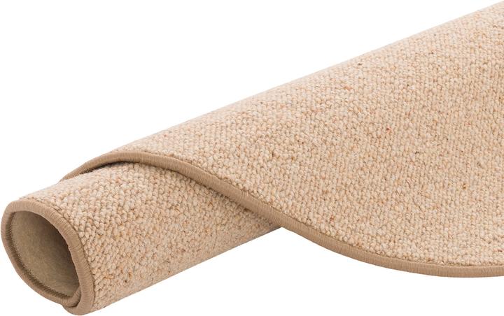 Actual product image Berber Nature Carpet Wool Round (100 x 100 cm)