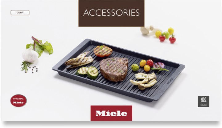 Actual product image Miele Gourmet grill plate