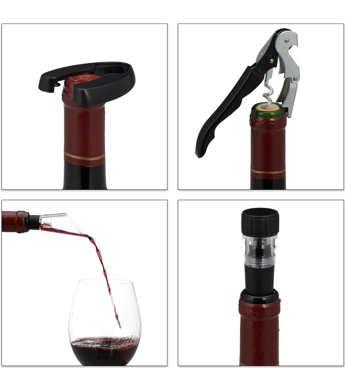 Produktbild Relaxdays Weinbelüfter Set (Weinbelüfter)