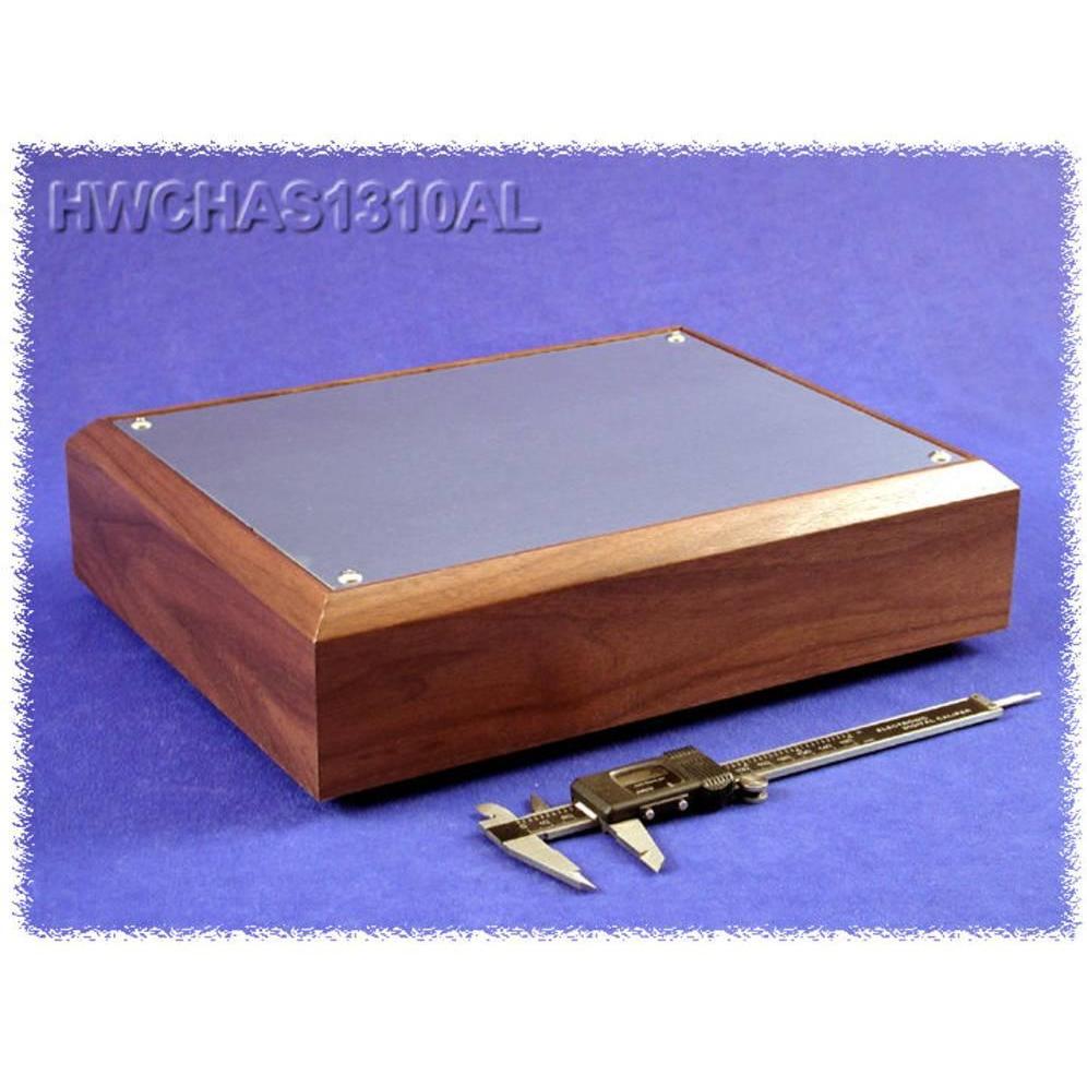 Hammond HWCHAS1310AL Bodenplatte 330 x (Gehäuse), Elektronikzubehör + Gehäuse, Braun