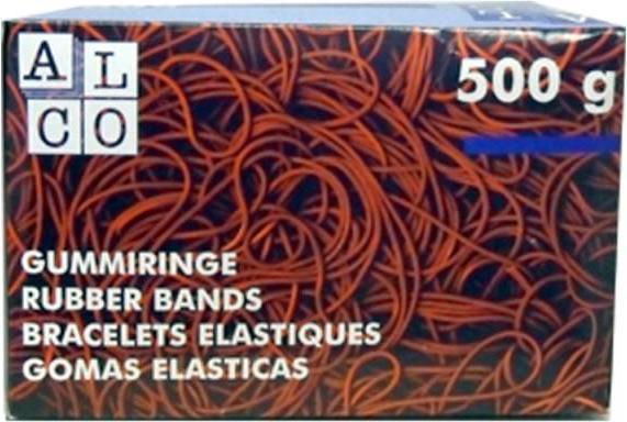 Produktbild Alco Gummiring 40mm Kautschuk rot 500 g/Pack. (1 Stk.)