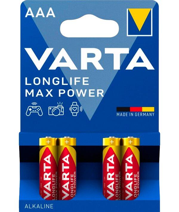 Immagine prodotto Varta LONGLIFE Max Power (4 pz., AAA, 1280 mAh)