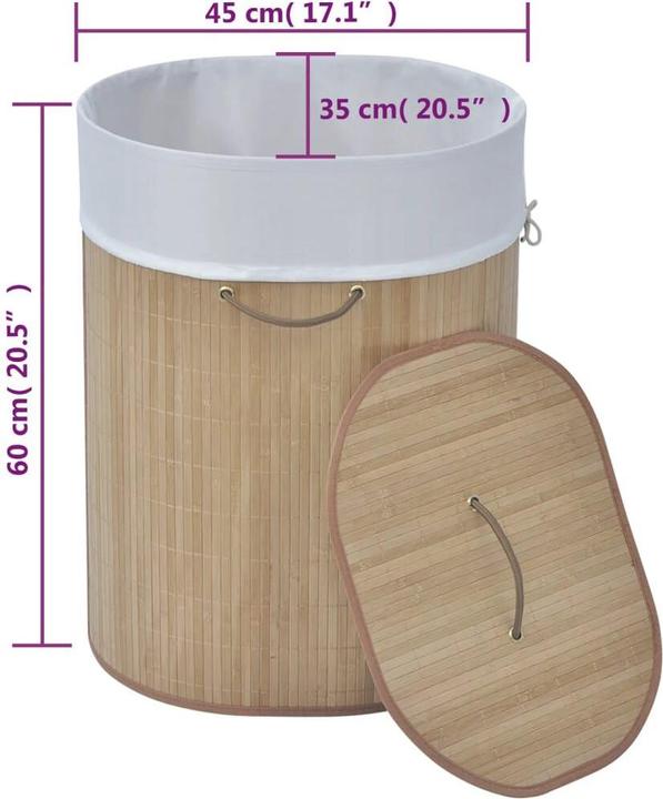 Produktbild vidaXL Wäschekorb