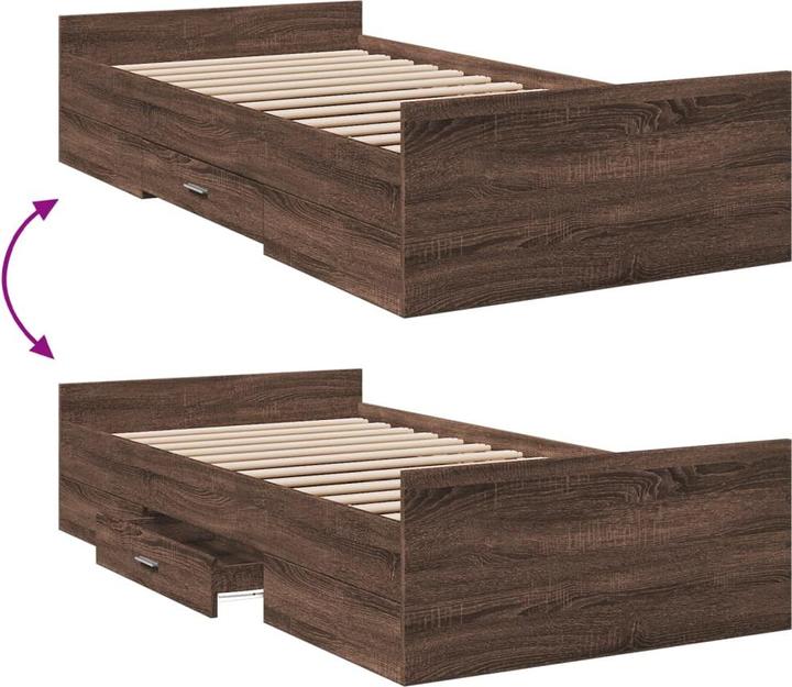 Produktbild VidaXL Bettgestell mit Schubladen (100 x 200 cm)