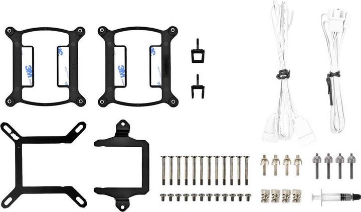 Actual product image Thermaltake TT TH420 ARGB Sync CPU Liquid Cooler Sno CL-W369-PL14SW-A