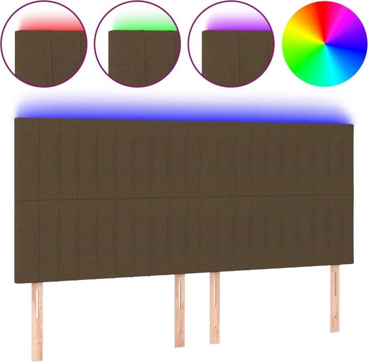 Produktbild vidaXL LED Kopfteil (160 x 5 x 128 cm)