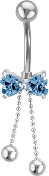 Image du produit Bijouteria Piercing nombril (Acier inoxydable, Zircone, Laiton)