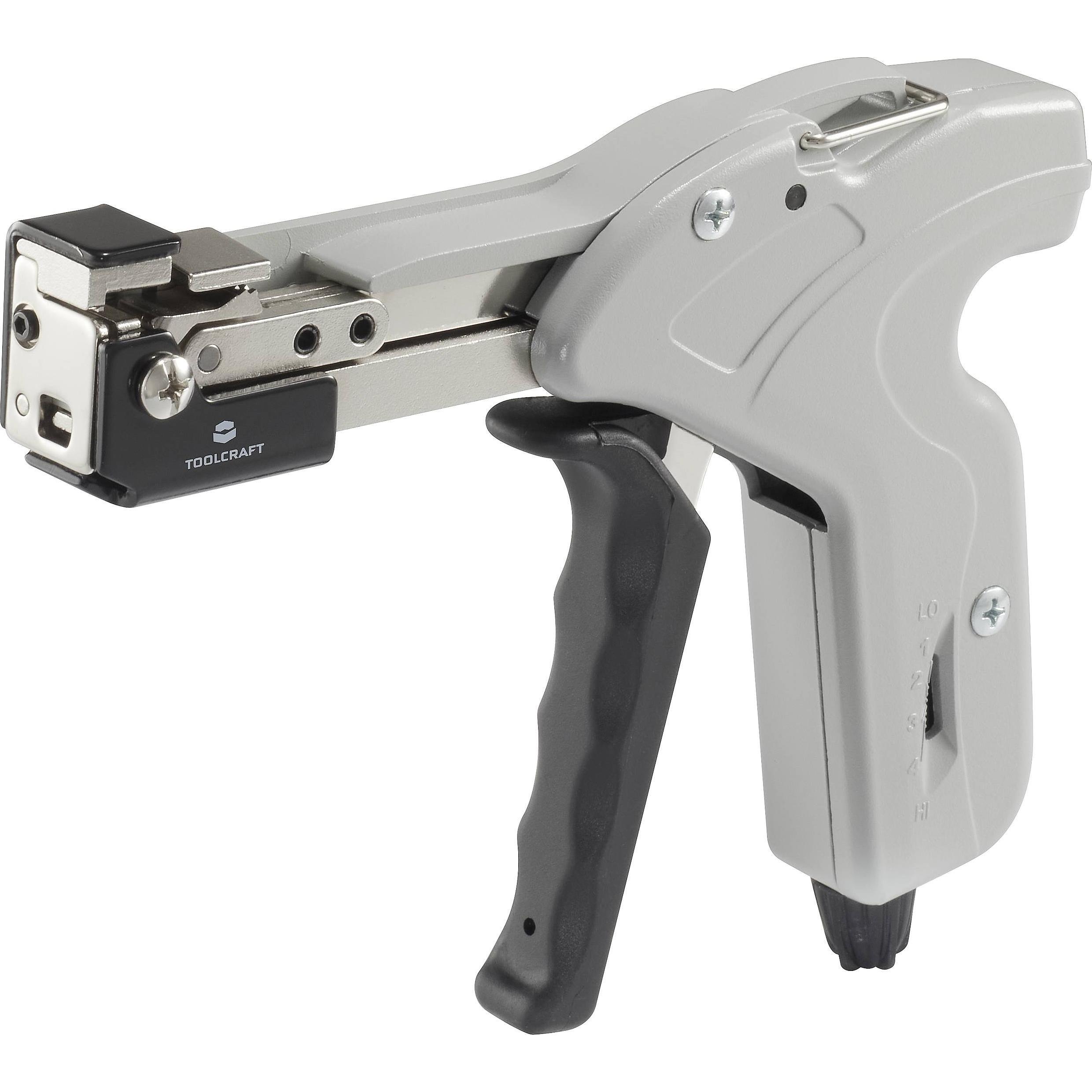 Toolcraft, Pinza, Pinze per fascette f. Fascetta in acciaio inox nera (175 mm)