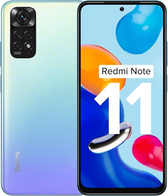 Image du produit Xiaomi Redmi Note 11 (128 Go, Bleu Étoile, 6.43", Double SIM + SD, 4G)